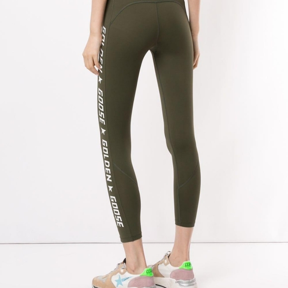 Golden Goose Pants - Golden Goose Leggings Size XS Military Green Khaki